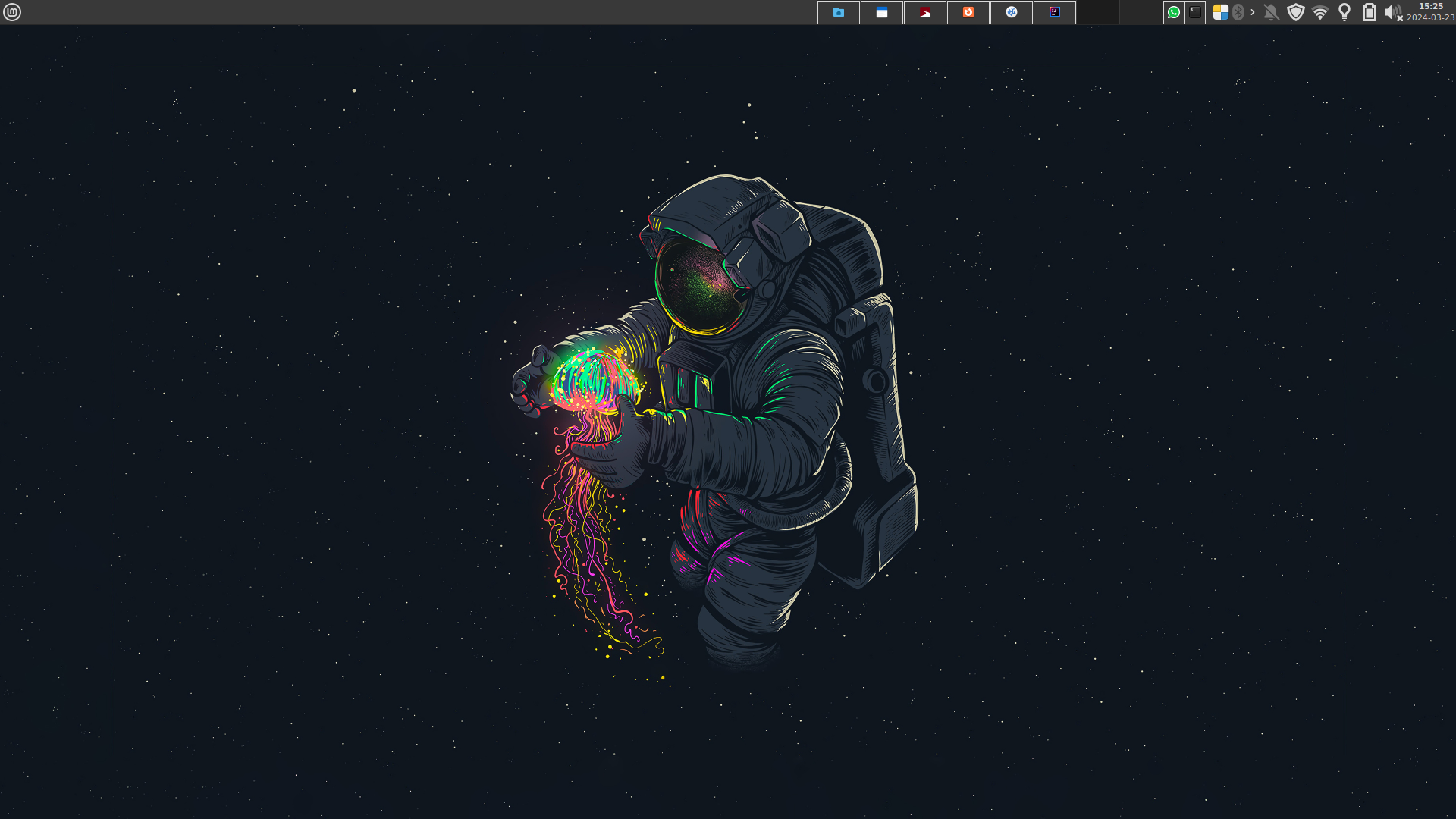 XFCE + BSPWM blank desktop